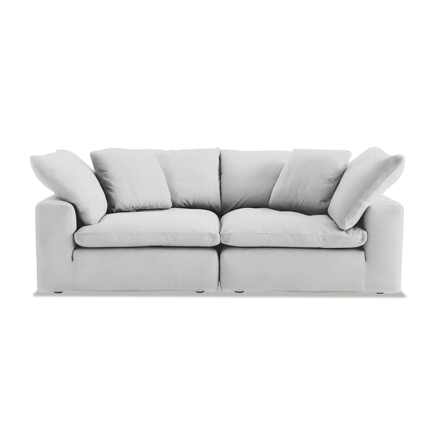 Cloud Sofa Covers in linen-Blended Fabric