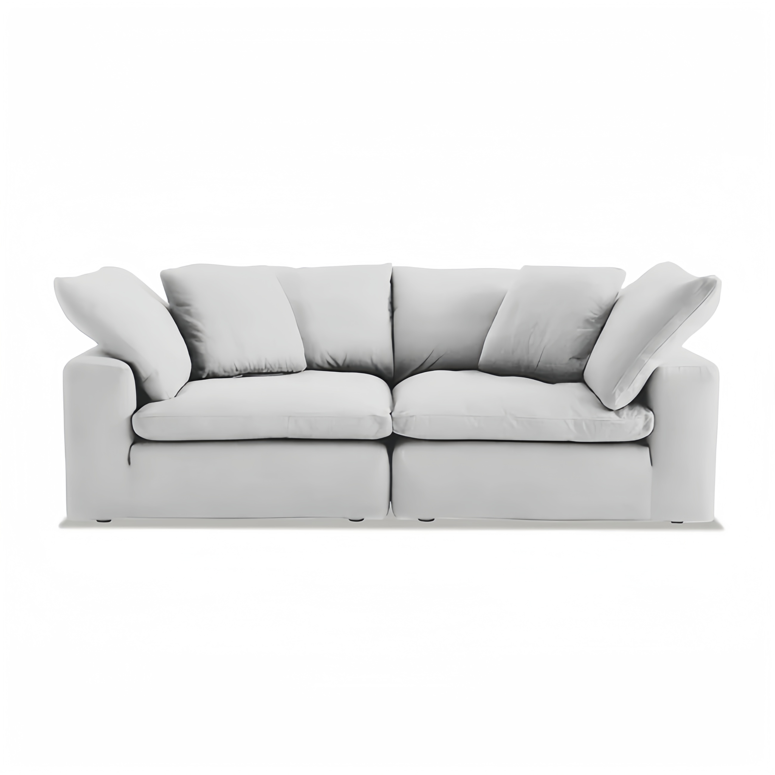 Cloud Sofa Covers in linen-Blended Fabric