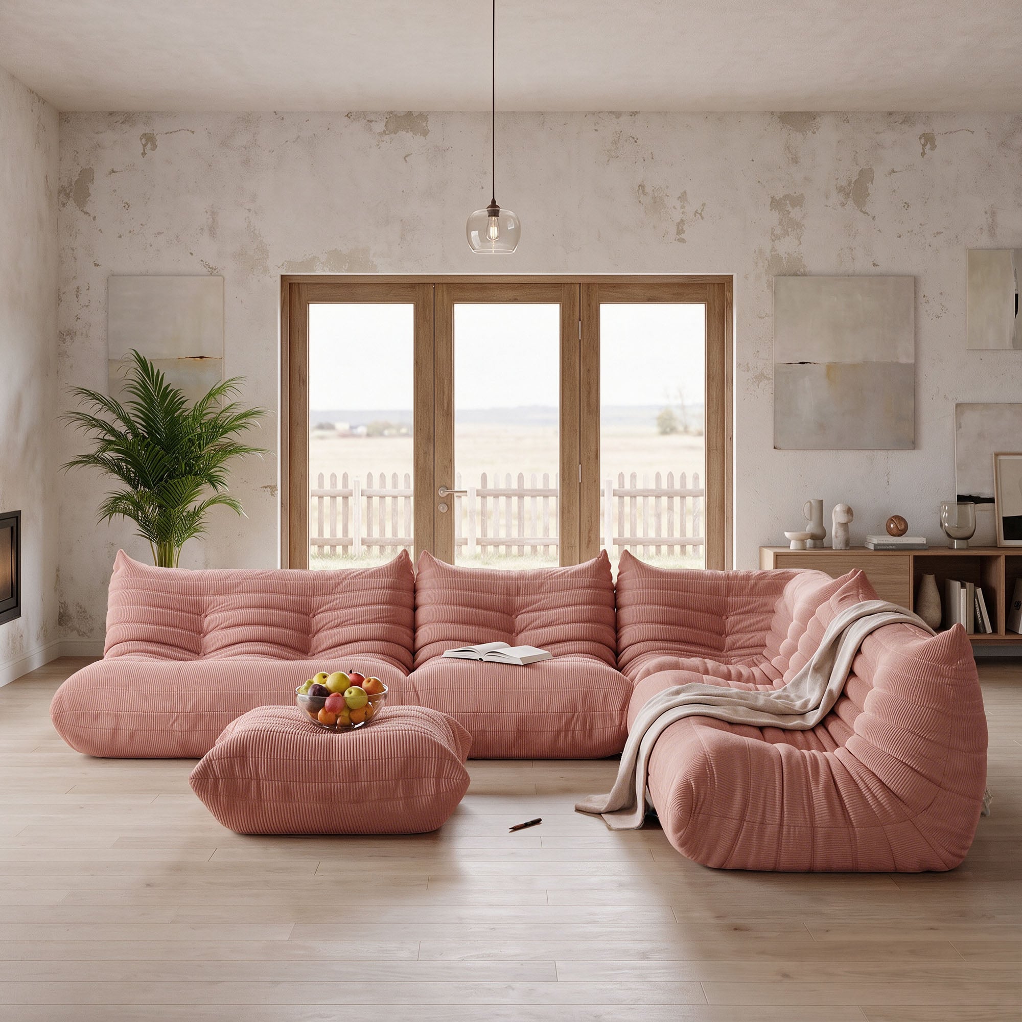 Maggis Caterpillar Sofa Bundle Deal V Shape Corner Piece