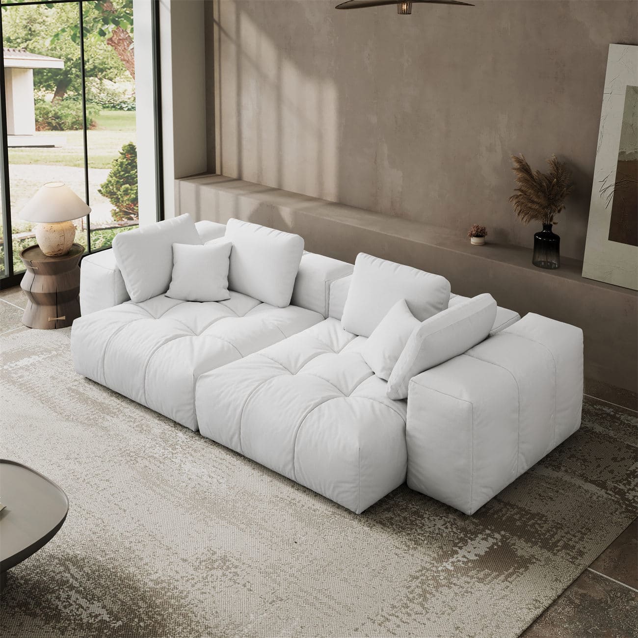 Felix Sofa Loveseat Modular - Intuition Decor