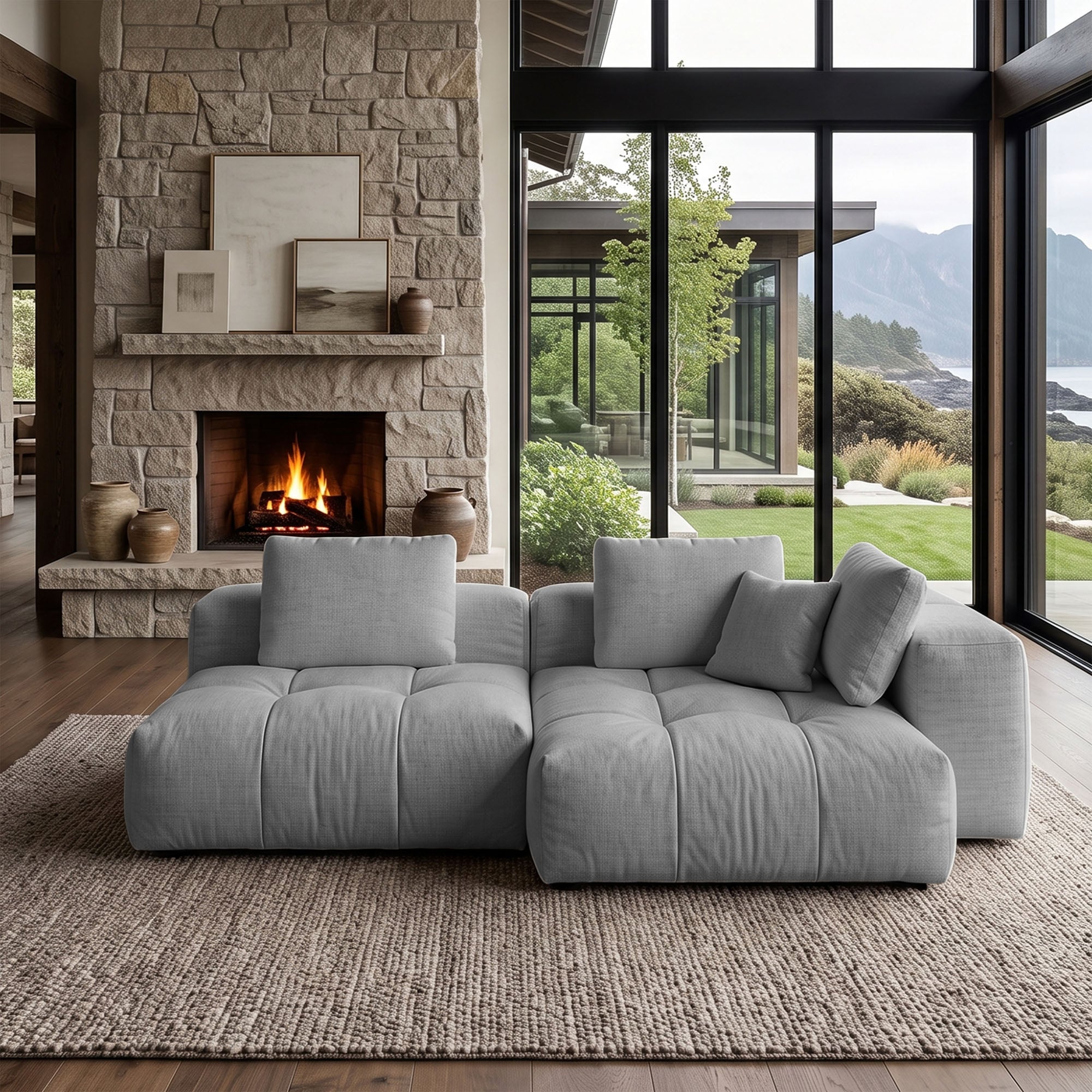 Felix Sofa 2 Pieces modular couch