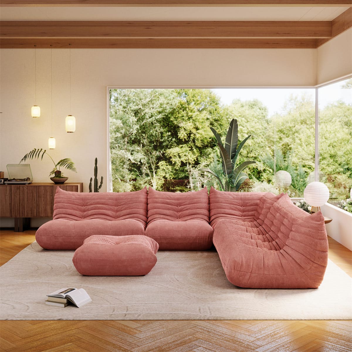 Maggis Caterpillar Sofa Bundle Deal V Shape Corner Piece