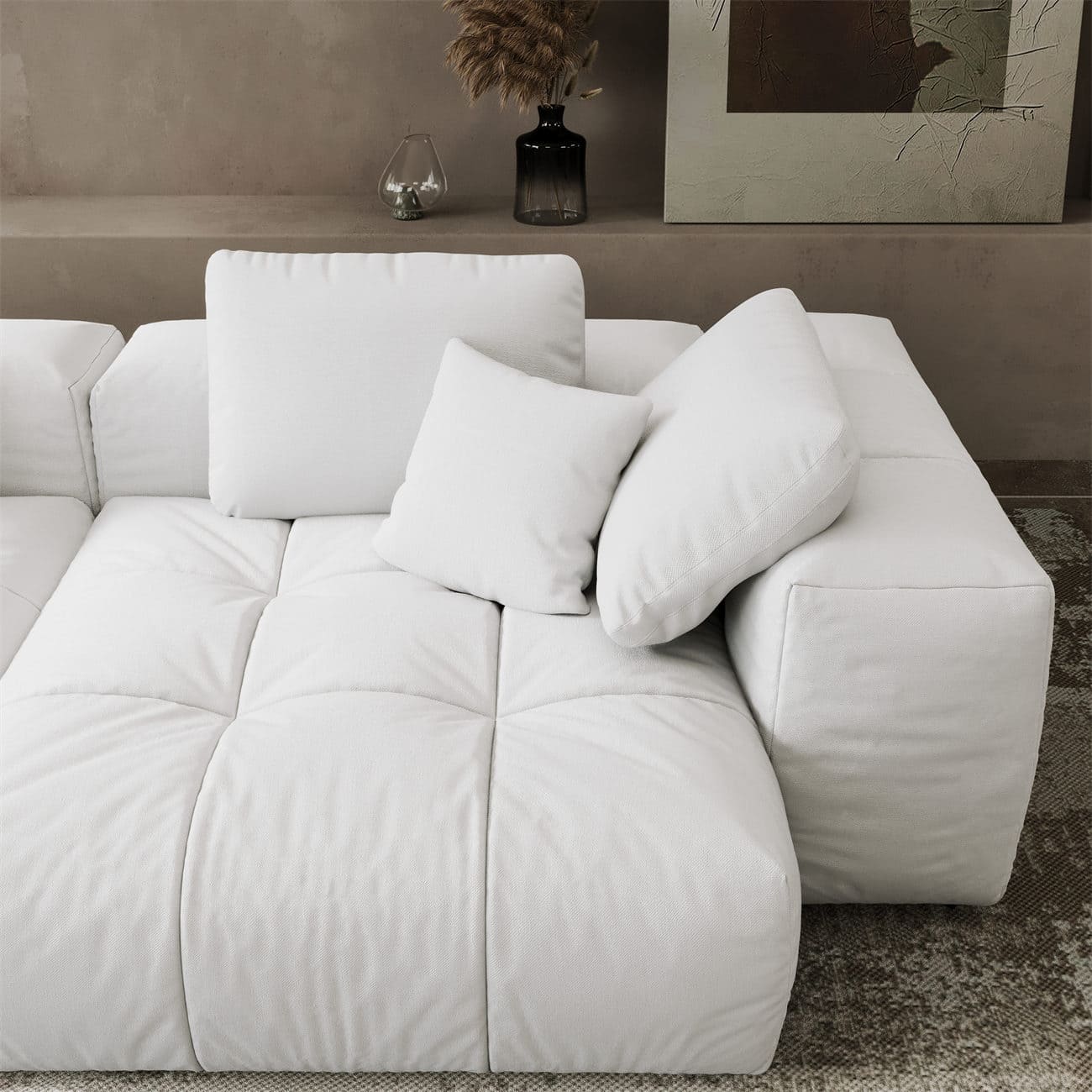 Felix Sofa 3 Seater modular couch - Intuition Decor