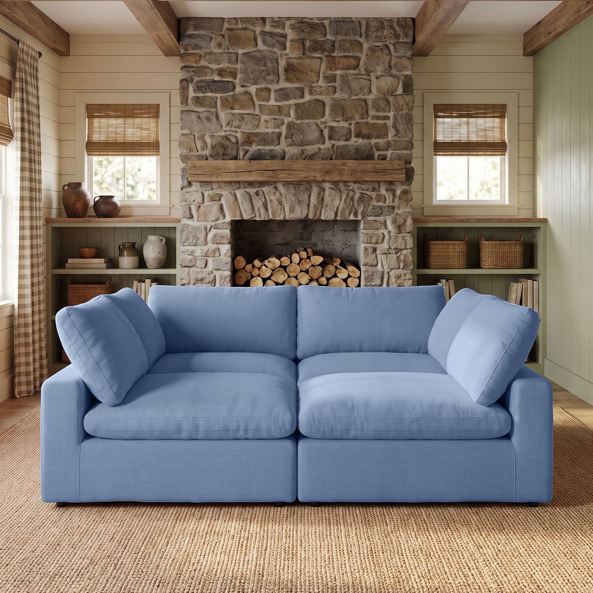 Nubes Cloud Classic 4 Pieces 2+2 Sleeper Couch