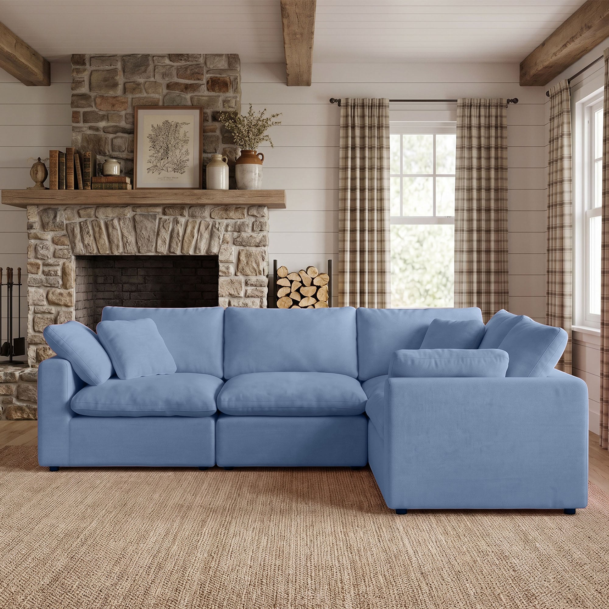 Nubes Cloud Classic 4-Piece Closed Modular Sofa