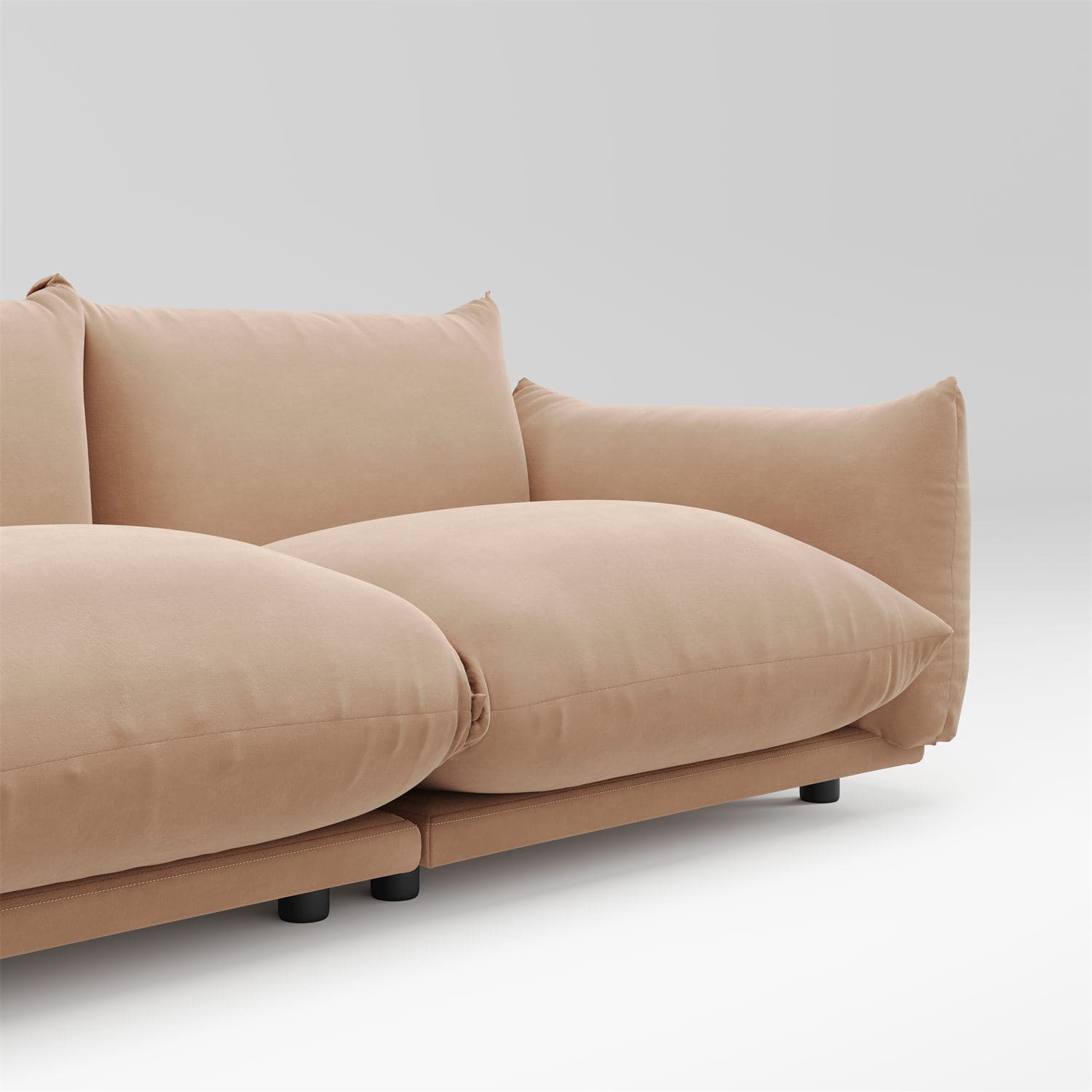Bellus Upholstery Modular Sofa U Shape 6 pieces - Intuition Decor