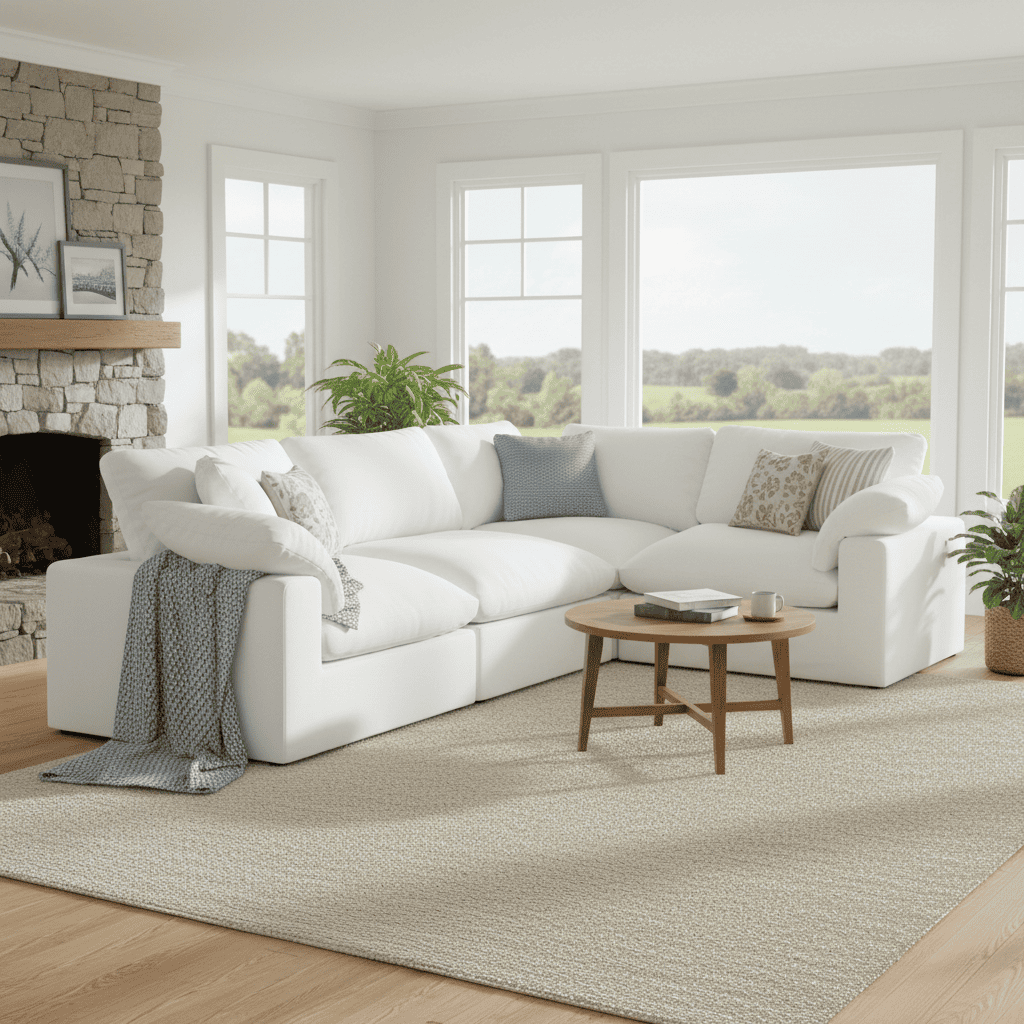 Nubes Cloud Classic 4-Piece Closed Modular Sofa - Intuition Decor