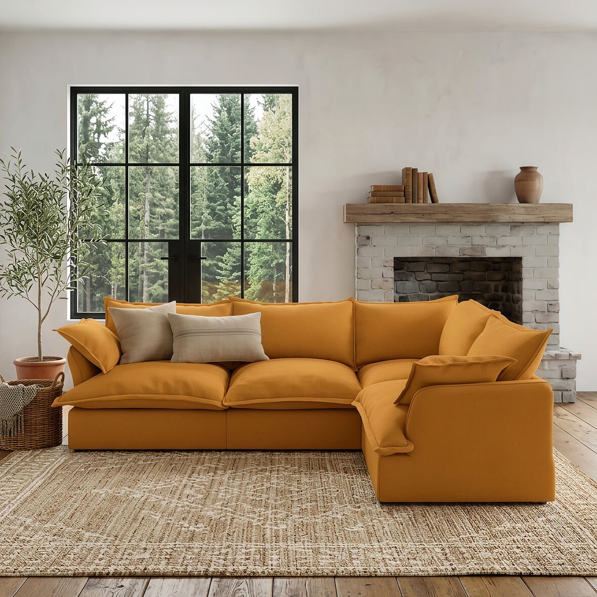 Cozyee Sofa 2X3 Corner Couch
